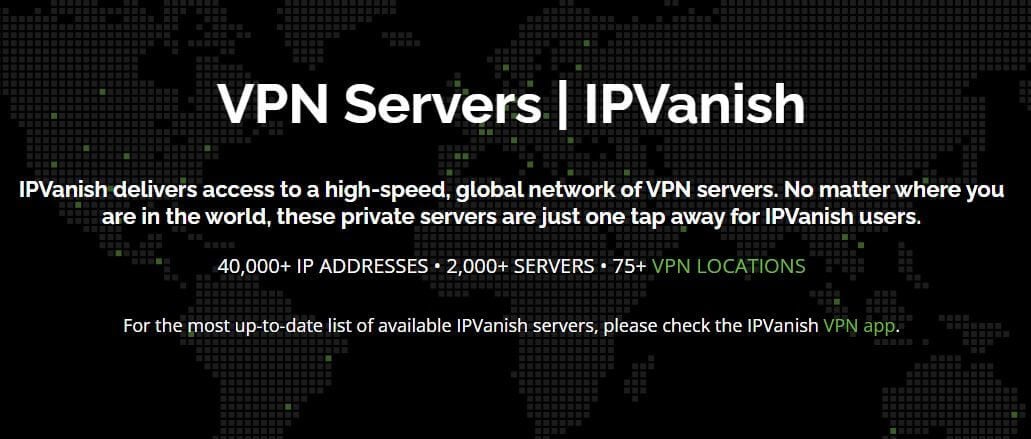 IPVanish Servers