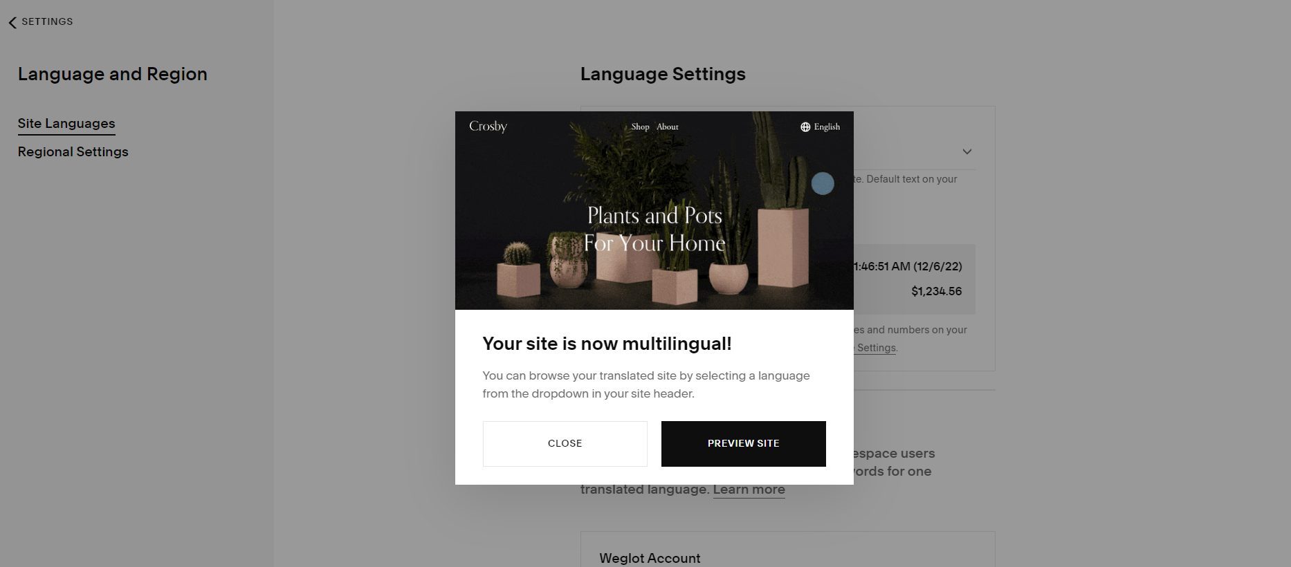 Squarespace Multilingual Support