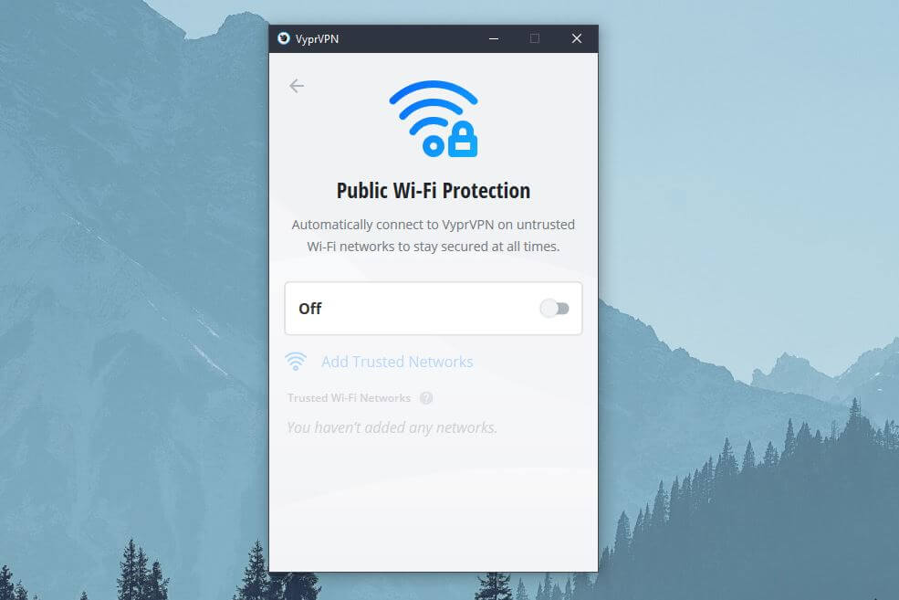 VyprVPN Public WiFi Protection