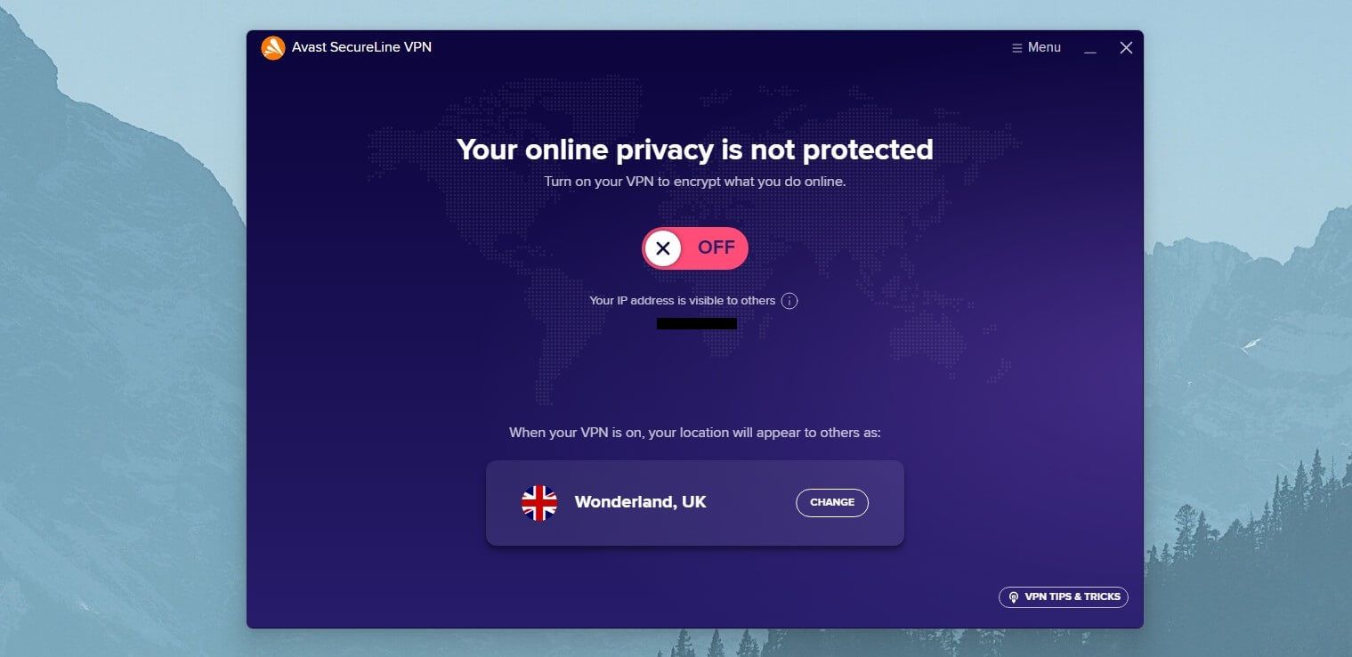 Avast SecureLine VPN App 1