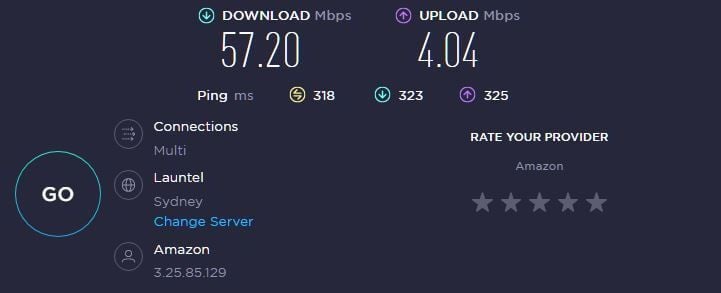 Norton VPN Australia Speed