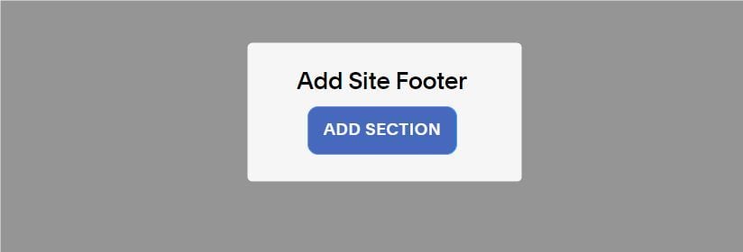 Add Site Footer Squarespace