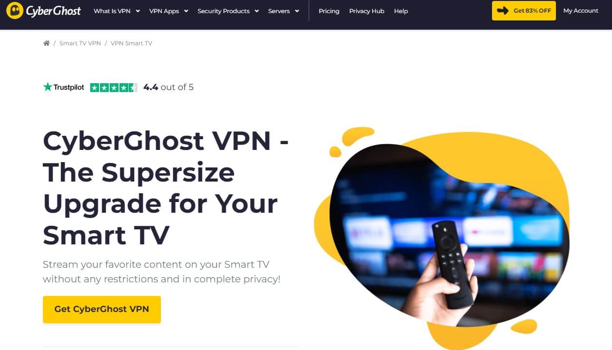 CyberGhost Smart TV