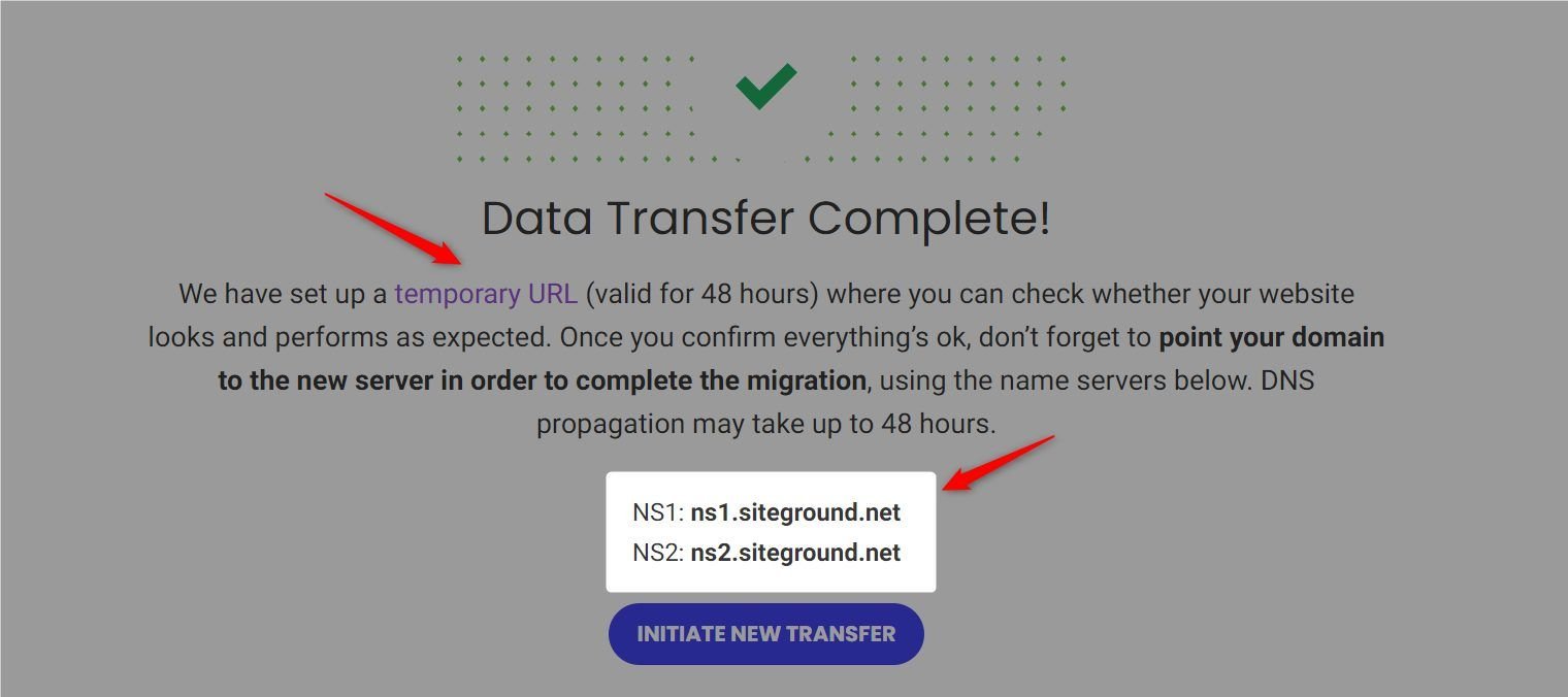 Data Transfer Complete