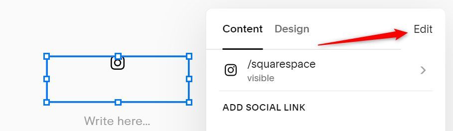 Edit the Positions Squarespace