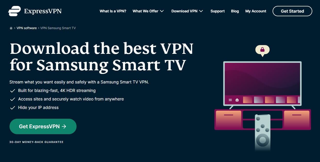 5 Best VPNs For Samsung Smart TV in 2023