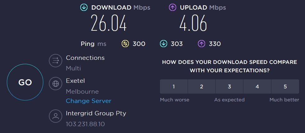 Mozilla VPN Australia Speed