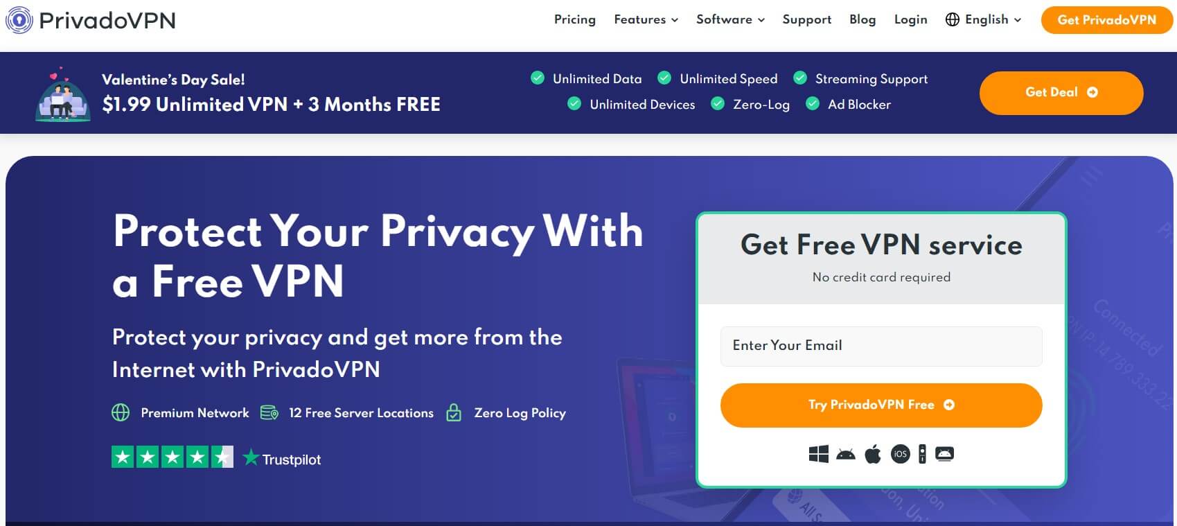 Privadovpn gratis