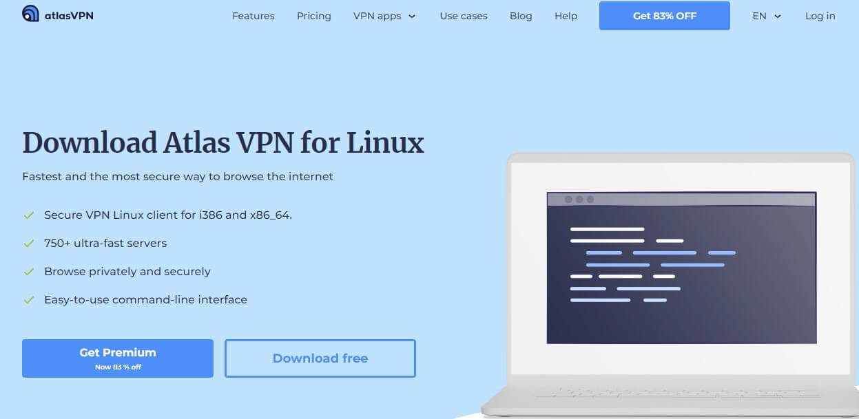 Atlas VPN Linux