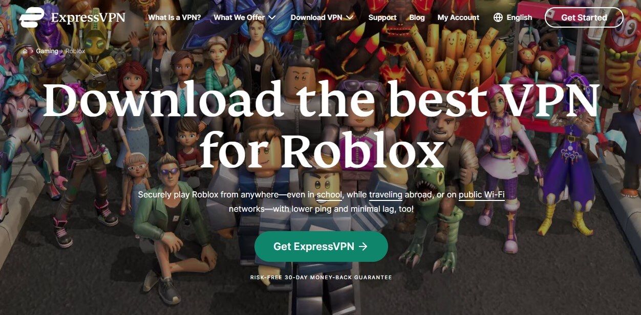 Get a VPN for Roblox to play smoother and safer - Surfshark