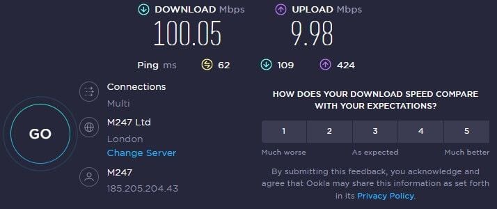 Hotspot Shield UK Speed