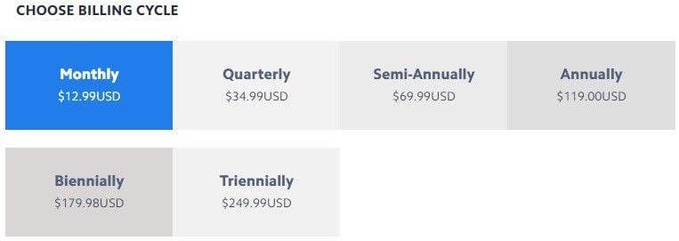 TorGuard Pricing 2