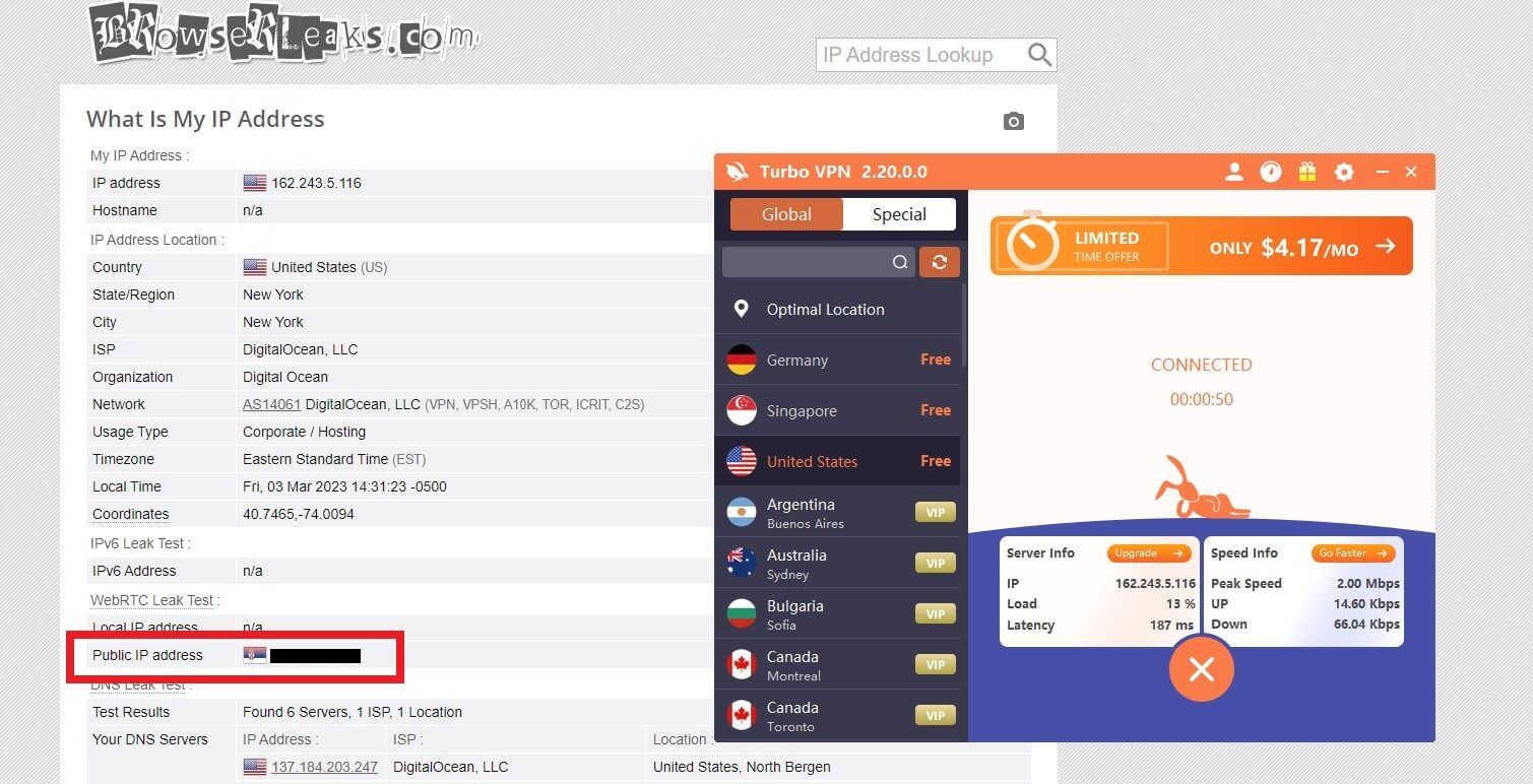 Turbo VPN IP Leak 2