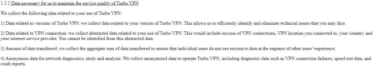 Turbo VPN Log 2