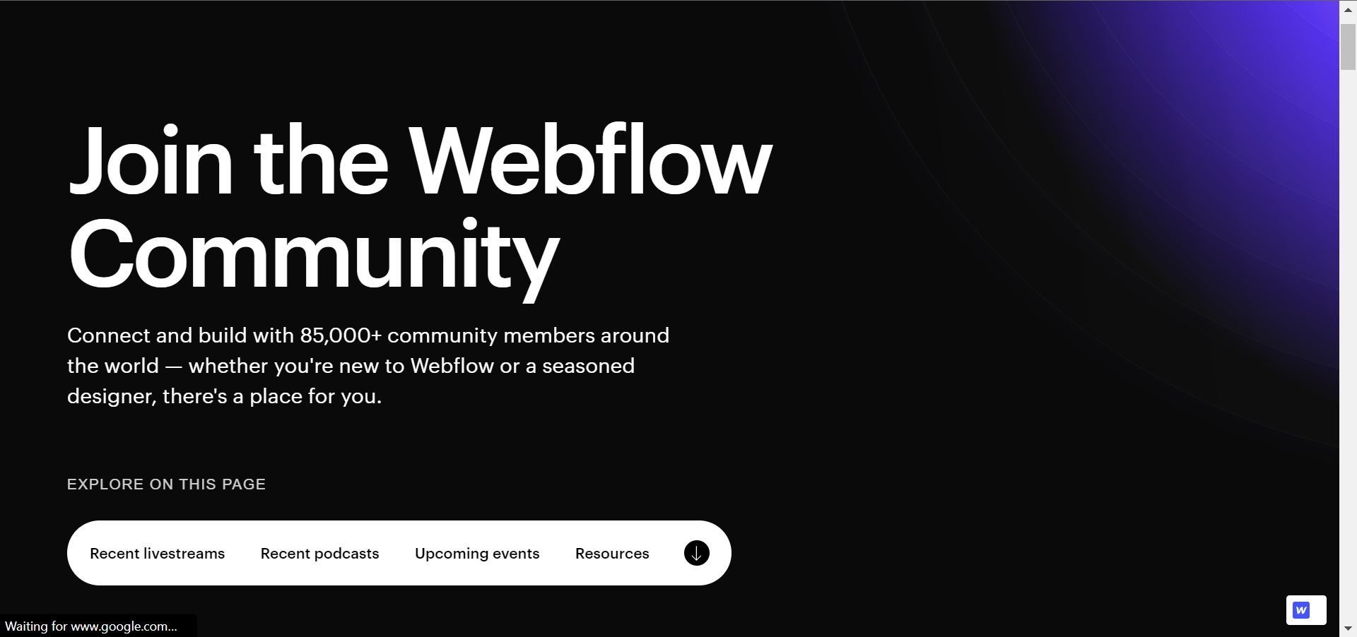Webflow Community