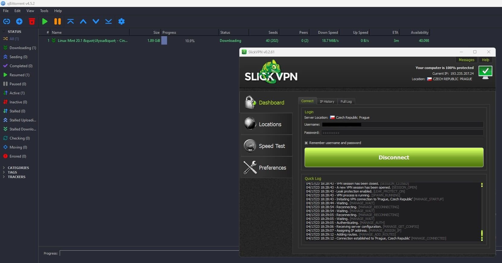 Slickvpn p2p