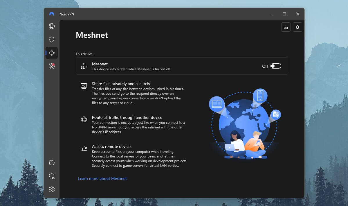 NordVPN Meshnet