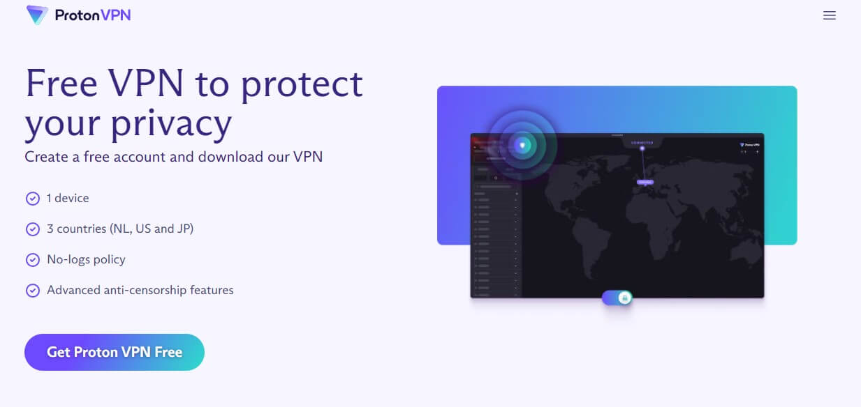 ProtonVPN Free US