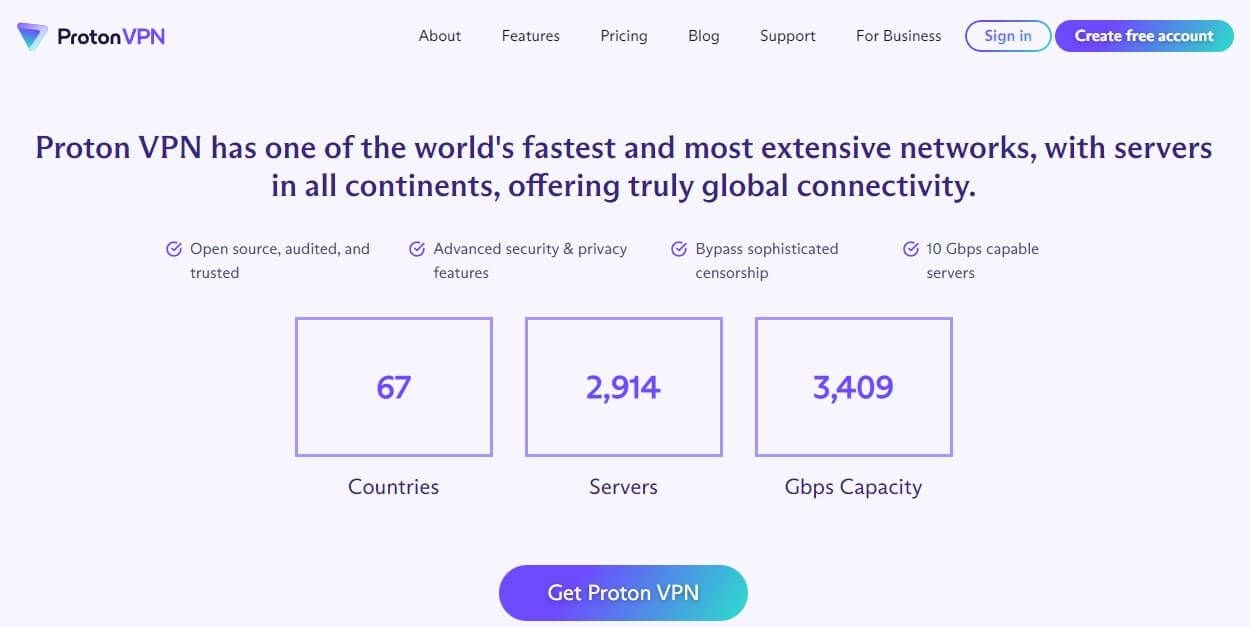 ProtonVPN Servers Updated