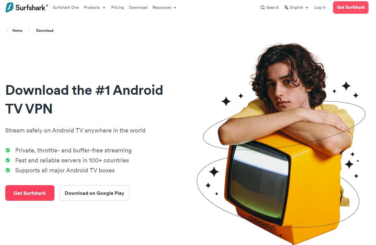 Surfshark Android TV