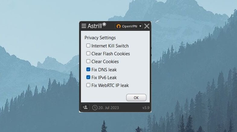 Astrill VPN Kill Switch