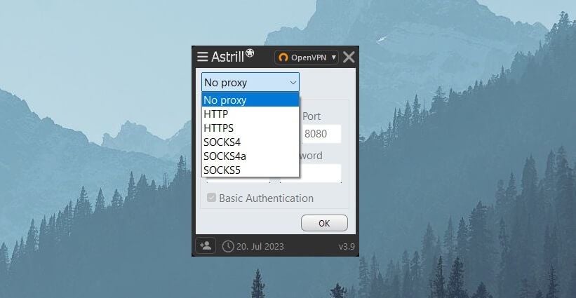 Astrill VPN Proxy