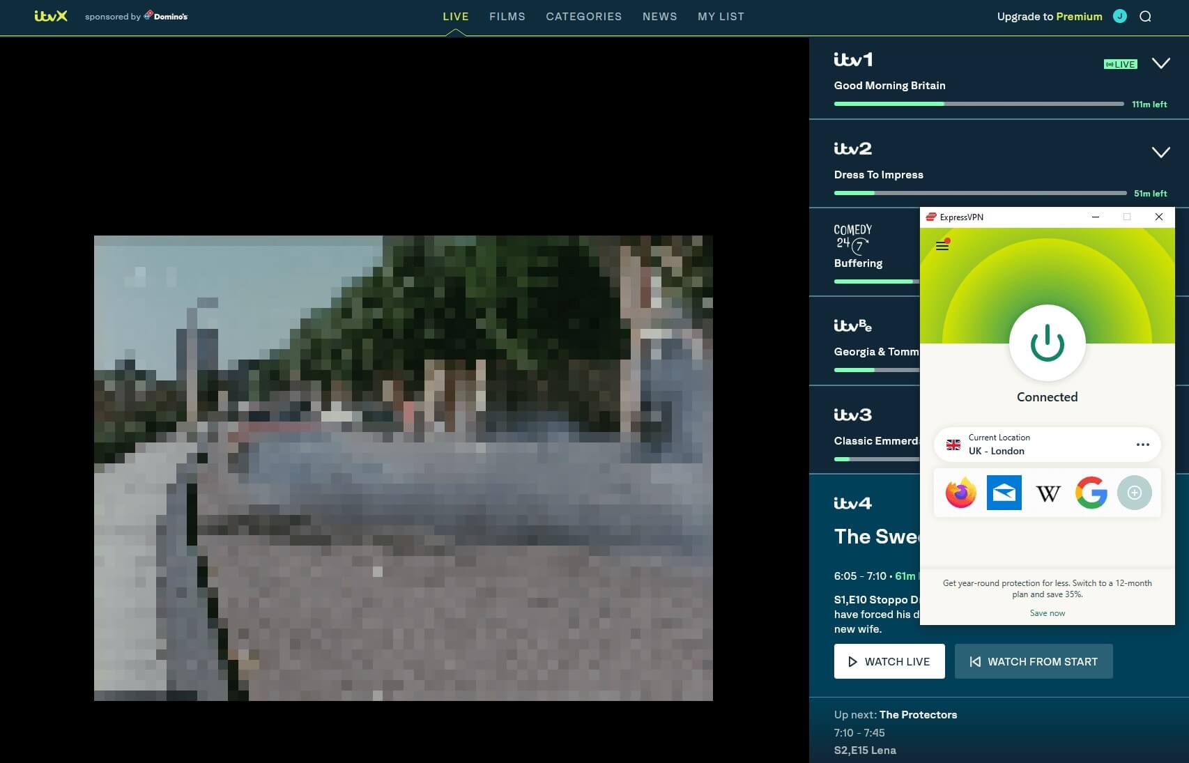 ExpressVPN ITV Unblocked