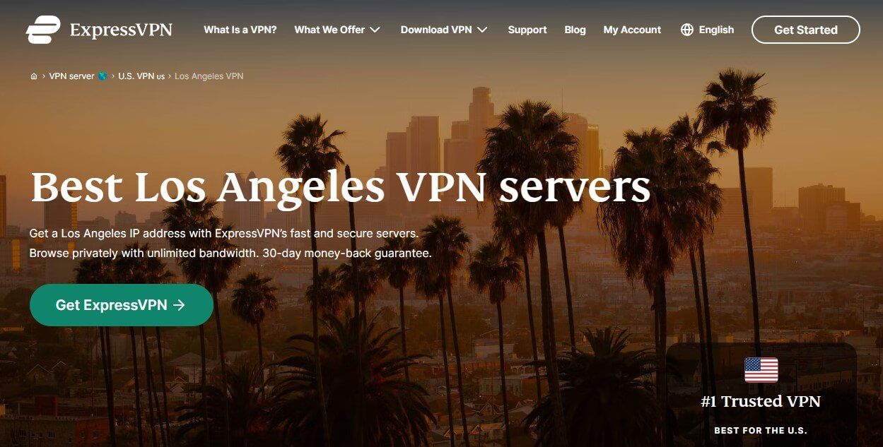 ExpressVPN Los Angeles