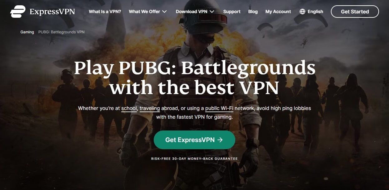 ExpressVPN PUBG