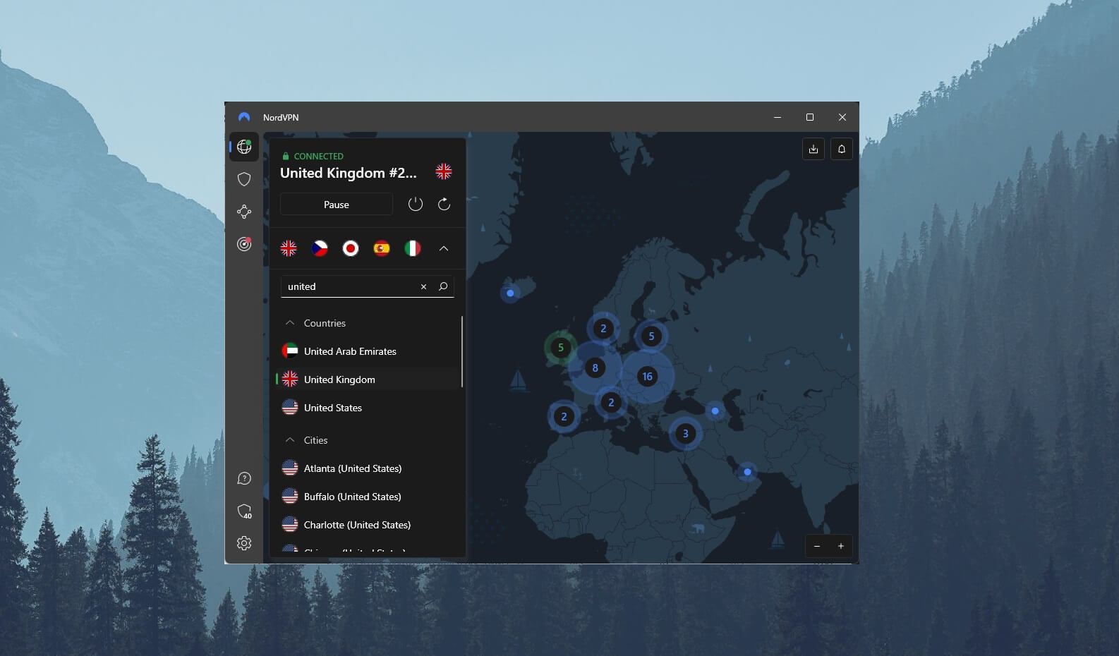 NordVPN UK IP