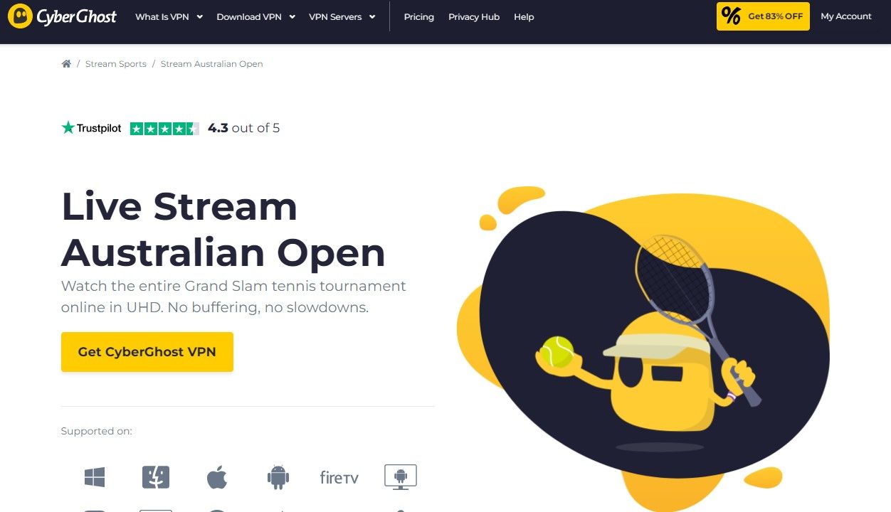 australian open online live stream