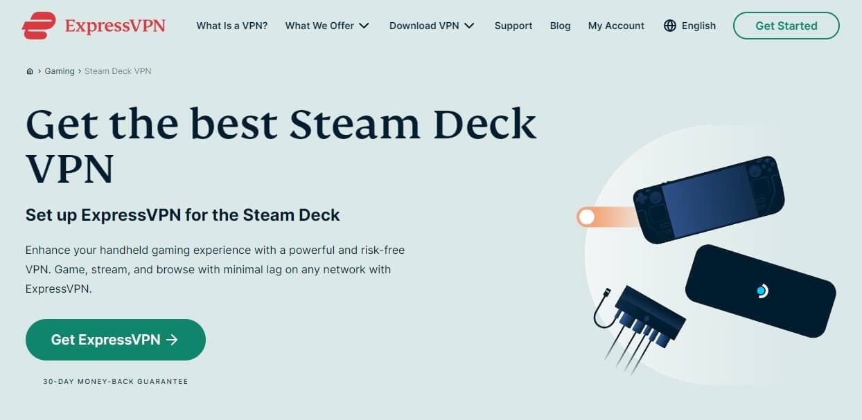 ExpressVPN Steam Deck