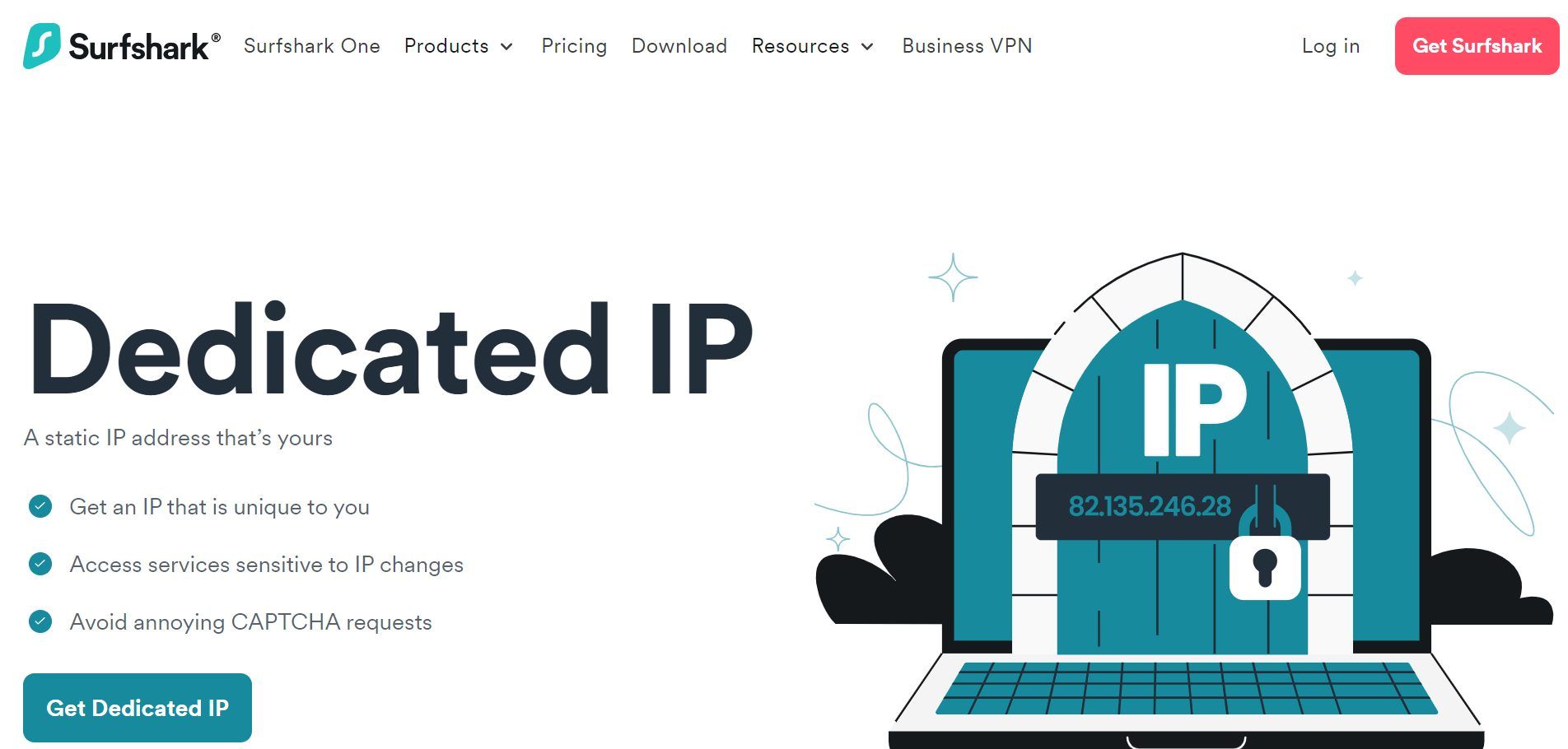 Surfshark Dedicated IP