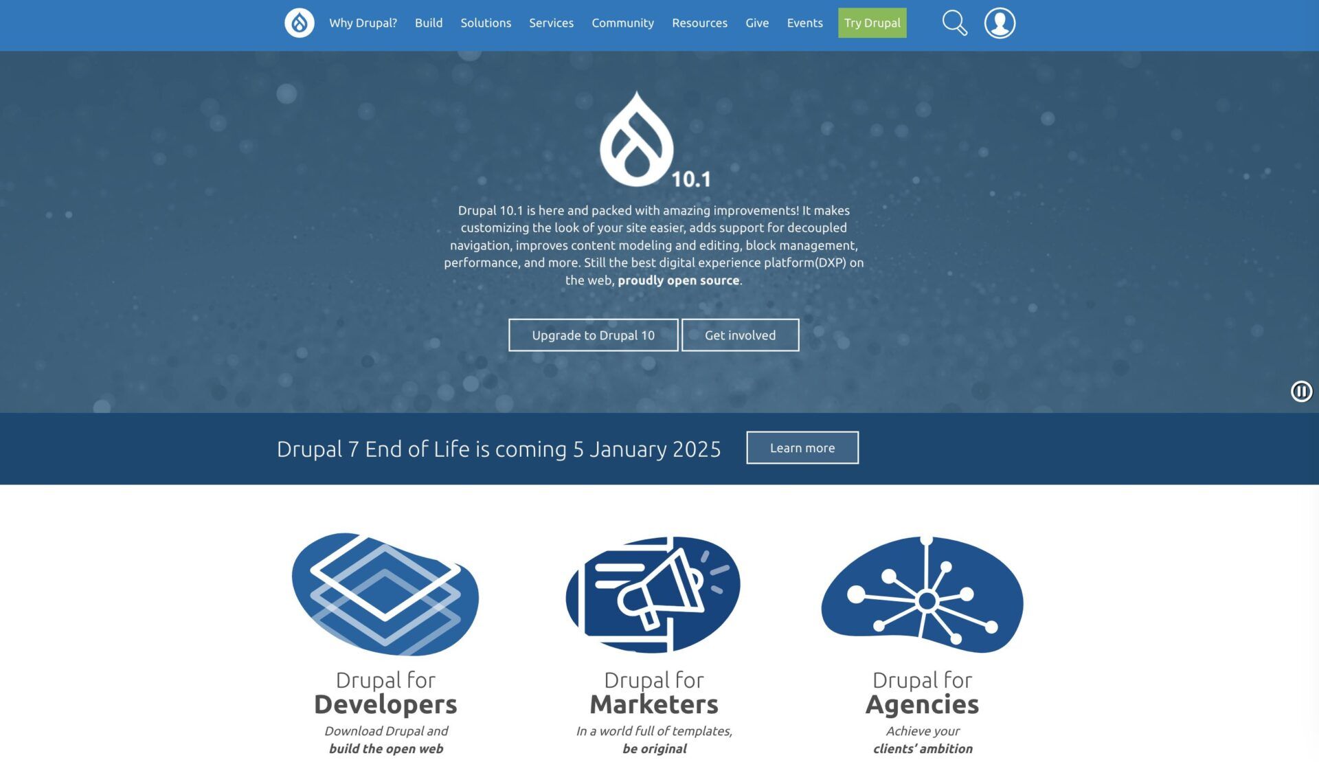 Drupal Homepage