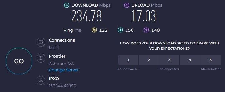 ExpressVPN US Speed New