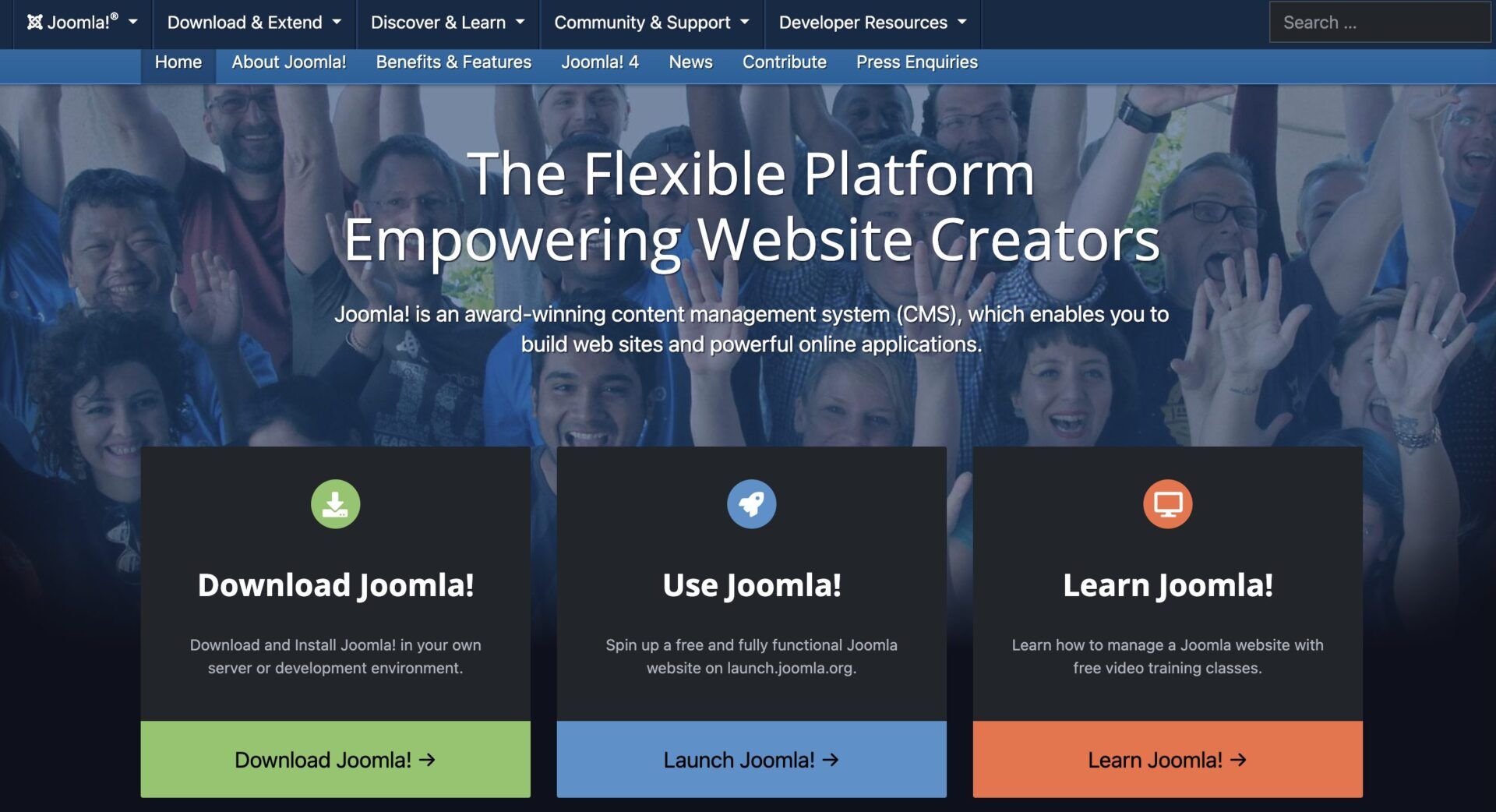 Joomla Homepage