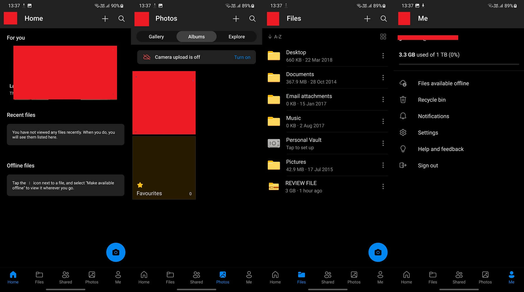 OneDrive Android App
