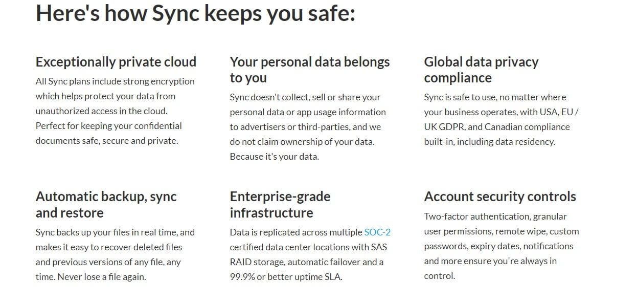 Sync Security.