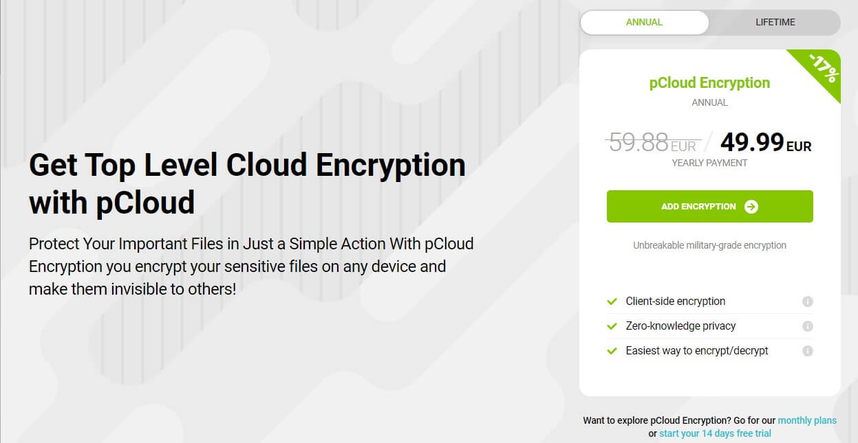pCloud Encryption Annual