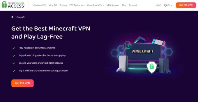 Best VPN for Minecraft in 2026 [Top 5 Options]