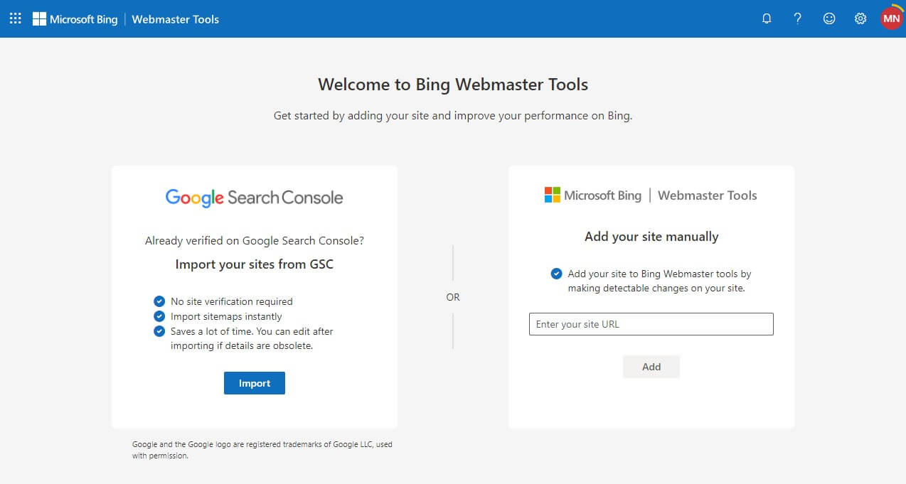Bing Webmaster Tools SEO