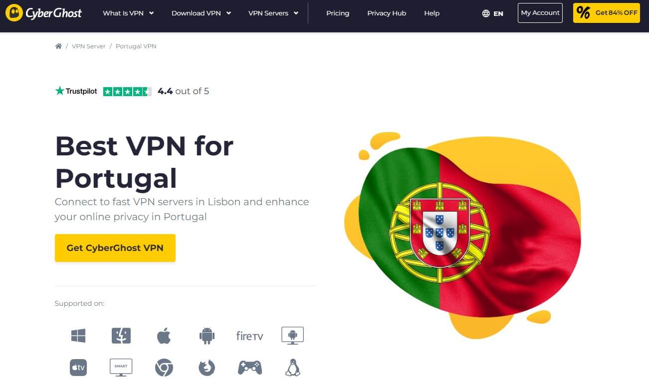 Cyberghost Portugal