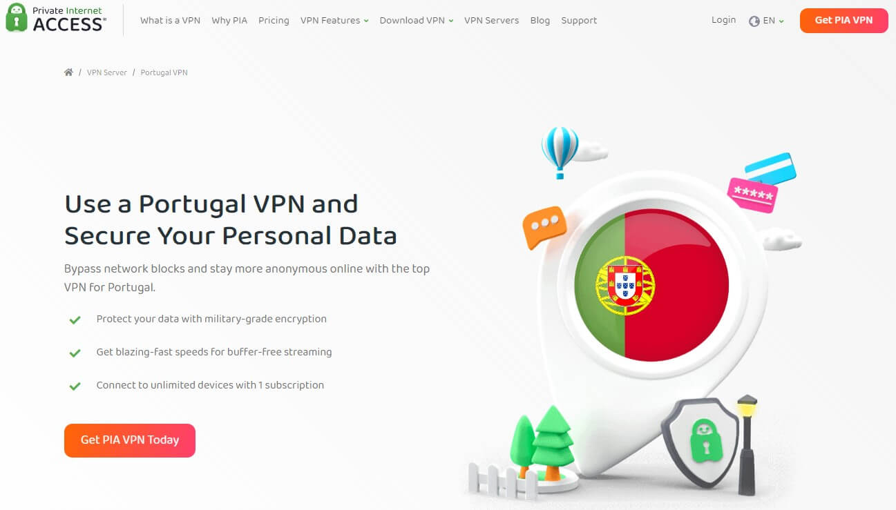 Pia Vpn Portugal