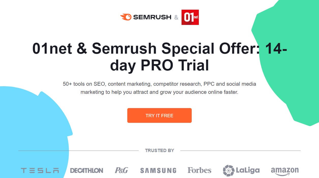 Semrush Free Trial