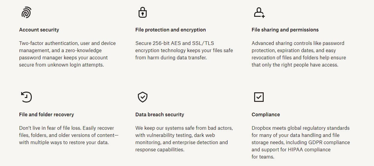 Dropbox Security