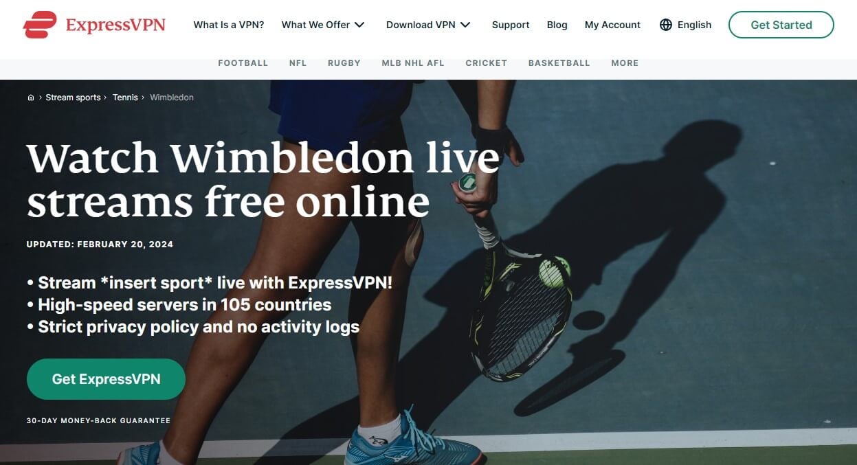 Expressvpn Wimbledon Update
