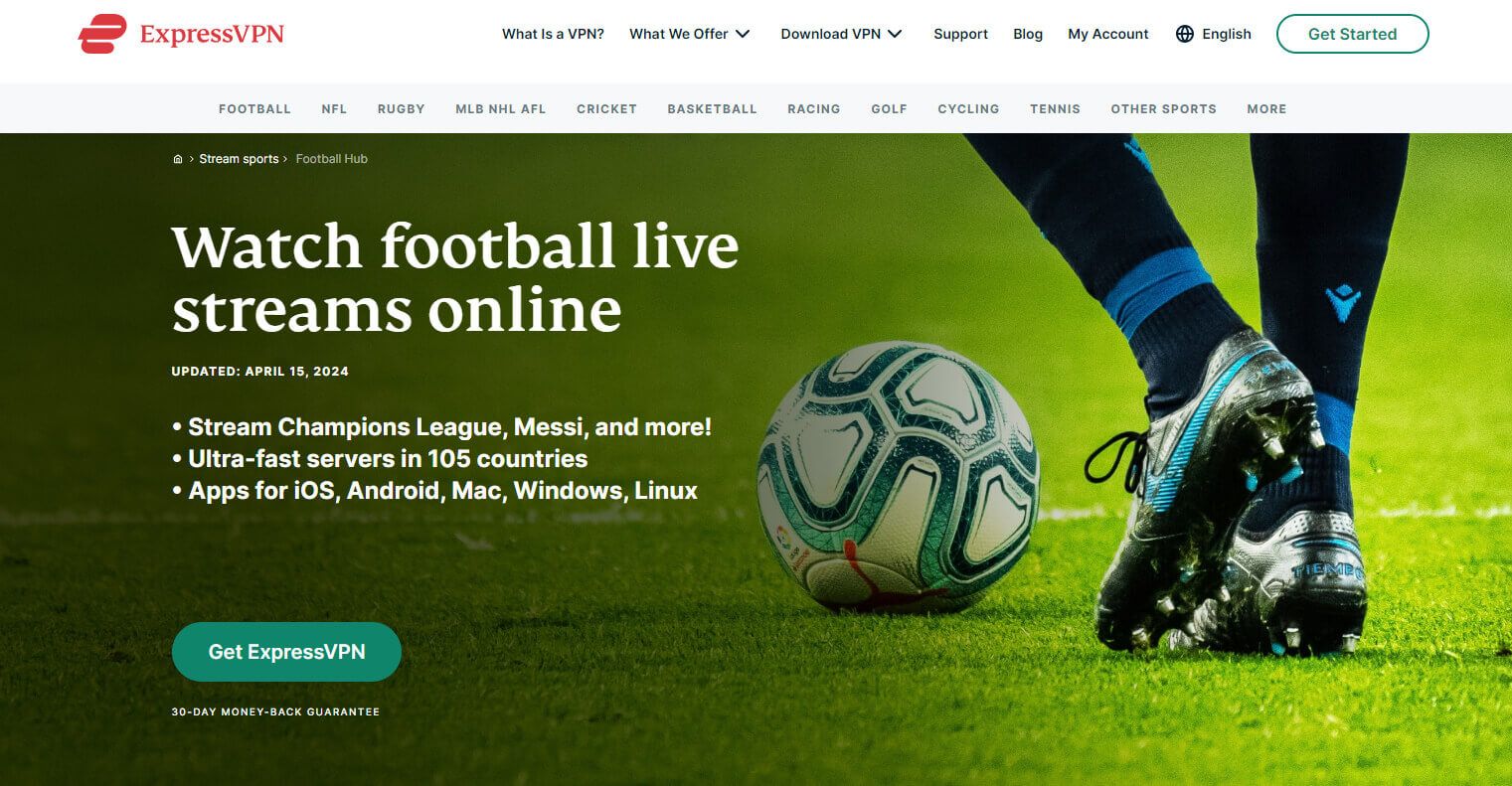 Expressvpn Football Stream