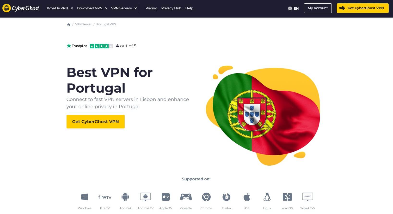 Cyberghost Portugal