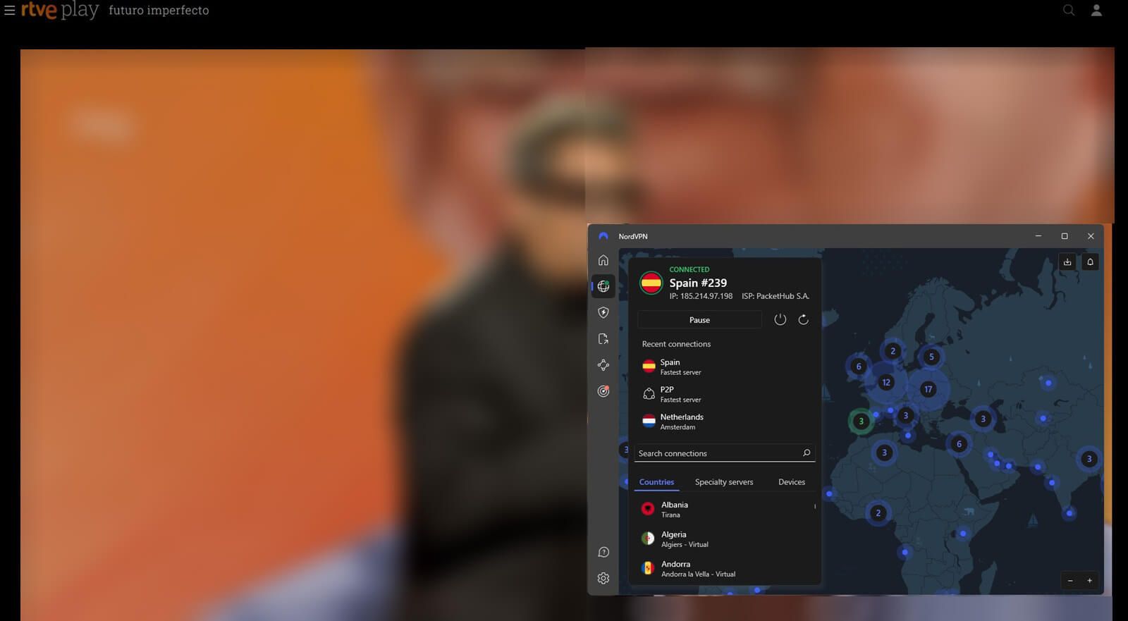 Nordvpn Spain Tv Rtve Unblocked