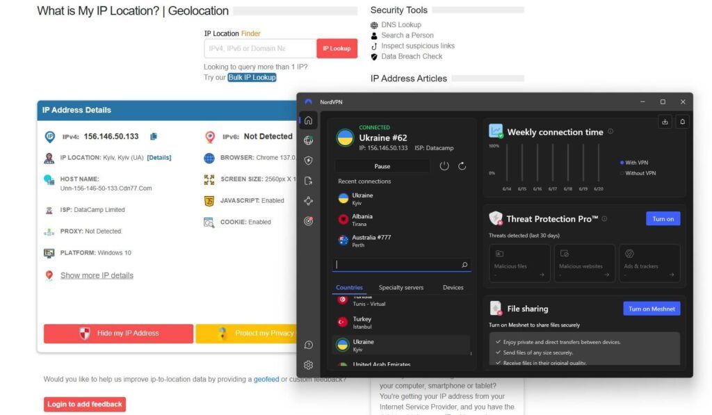 Nordvpn Ukraine Ip Location